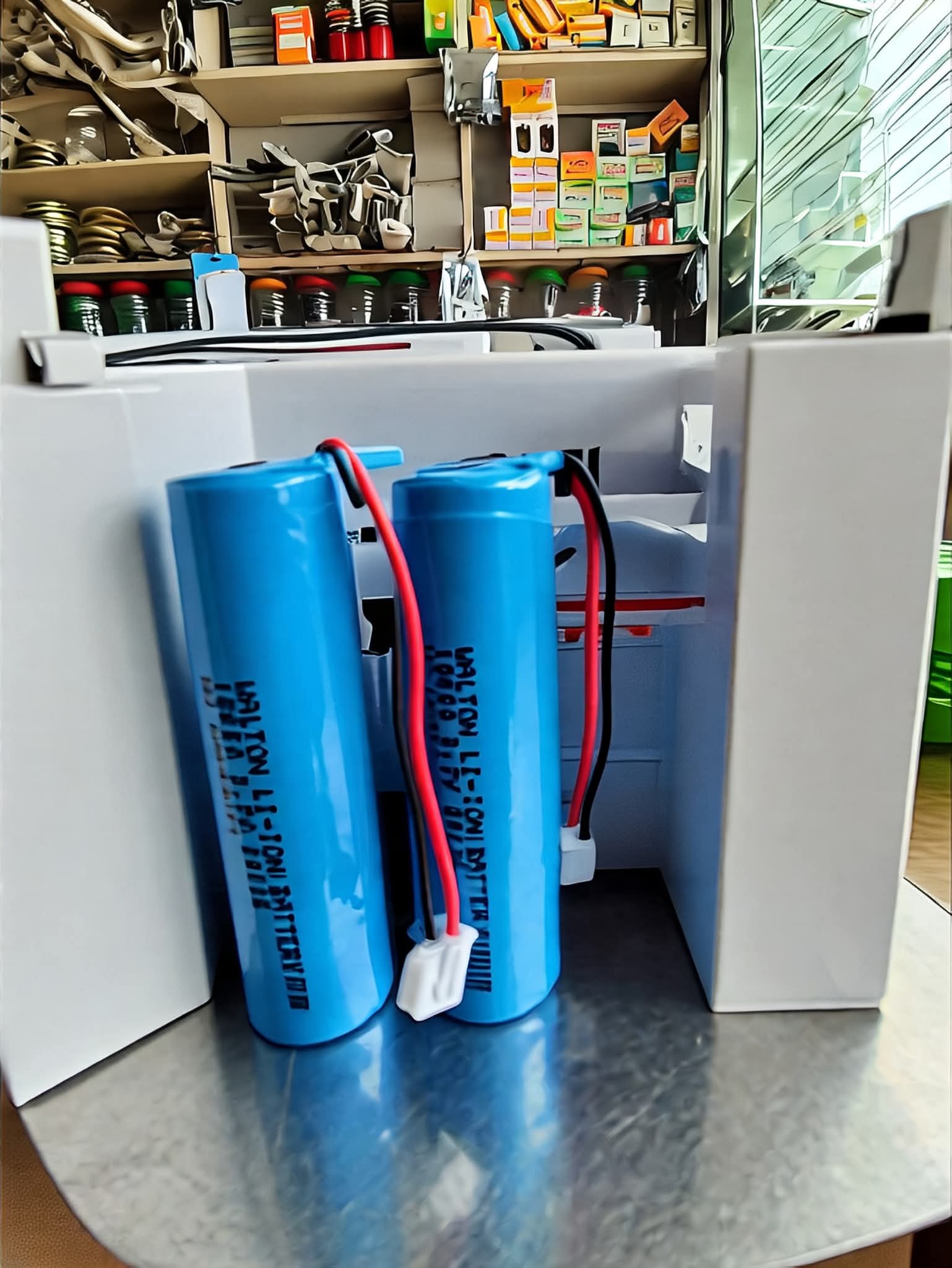 AC DC LIGHT BATTERY 🔋